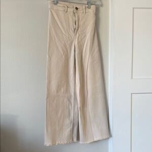 Billabong Cream Boot Cut Pants